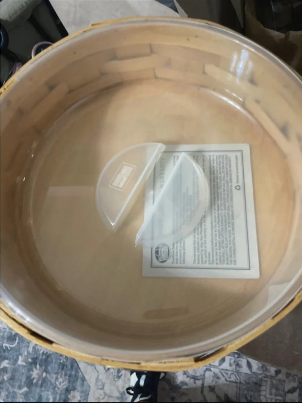Peterboro Lazy Suzan serving tray